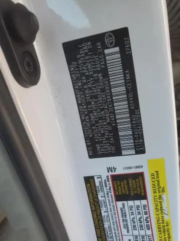 2011 TOYOTA CAMRY BASE