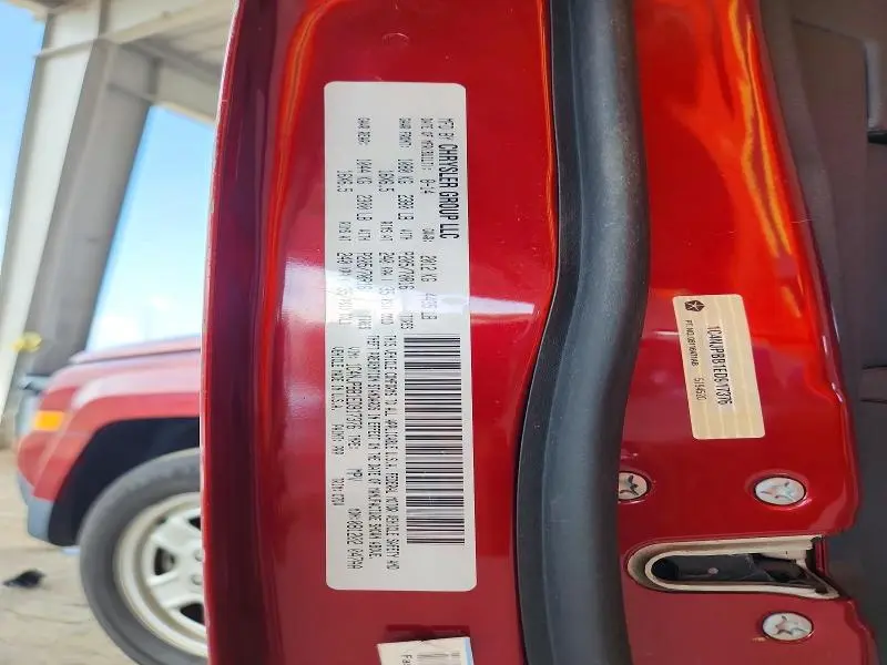 2014 JEEP PATRIOT SPORT  