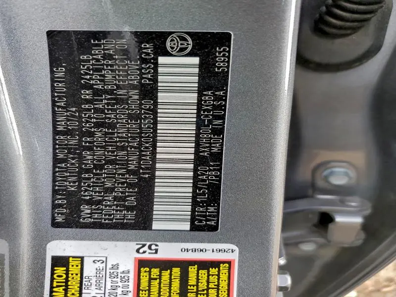 2025 TOYOTA CAMRY XSE  