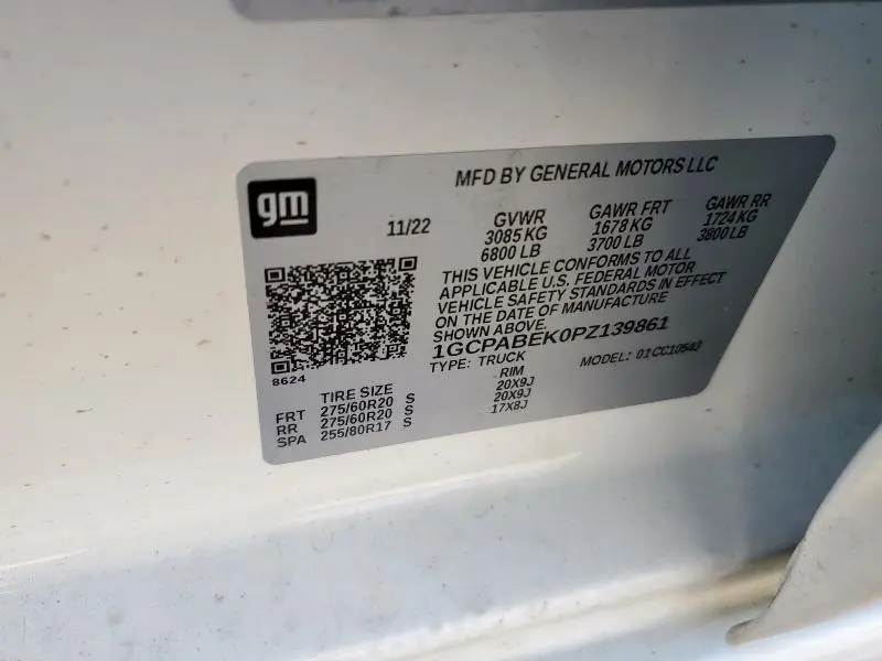 2023 CHEVROLET SILVERADO C1500 CUSTOM  