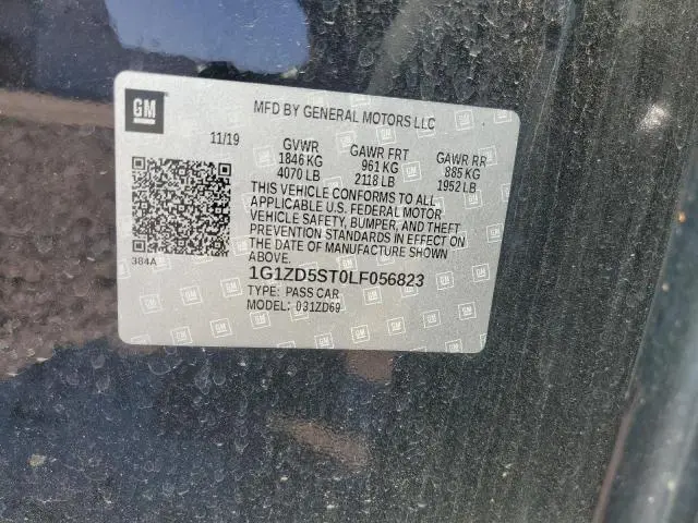 2020 CHEVROLET MALIBU LT  