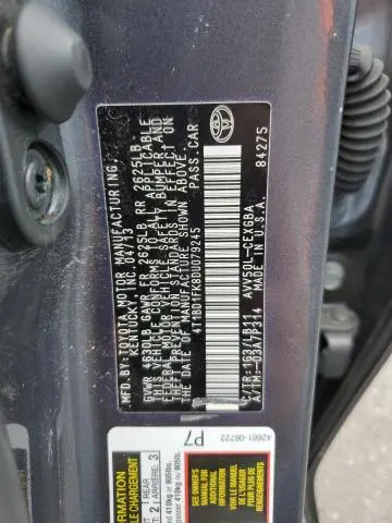 2013 TOYOTA CAMRY HYBRID  