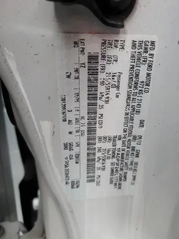 2014 FORD FOCUS SE  
