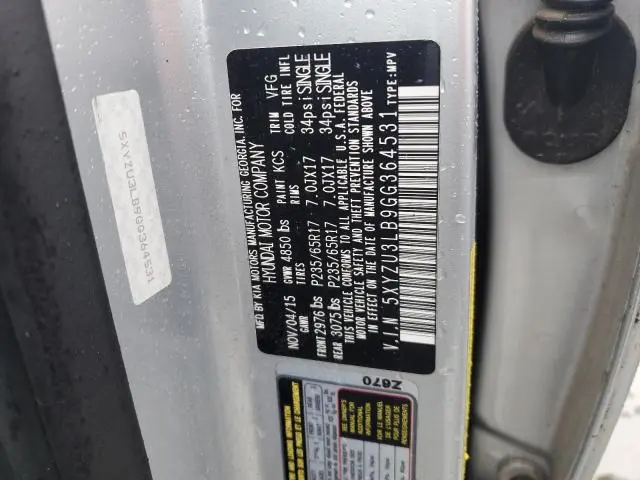 2016 HYUNDAI SANTA FE SPORT   