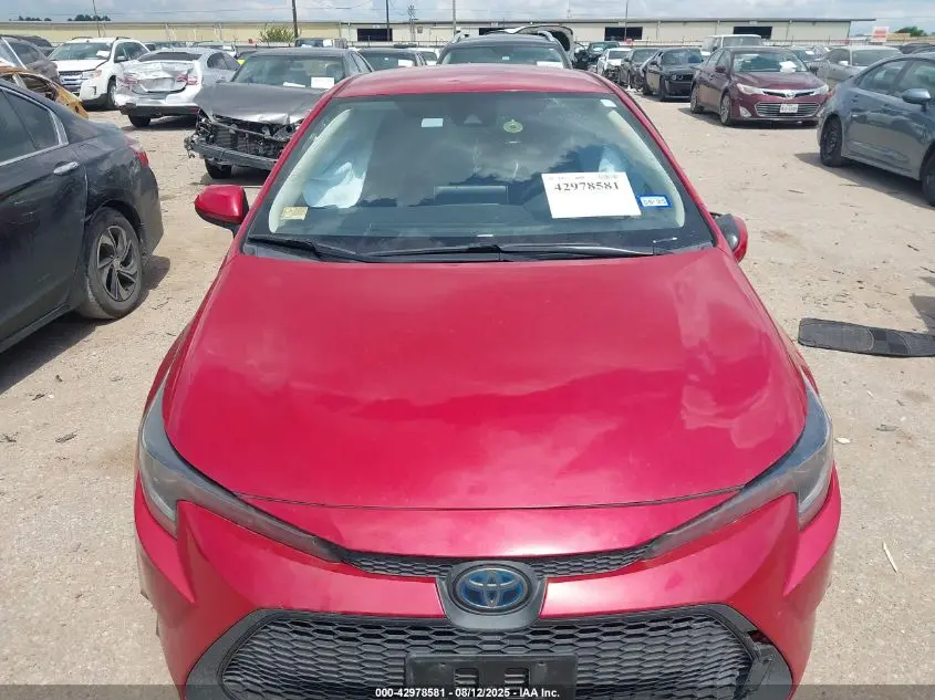 2020 TOYOTA COROLLA HYBRID LE