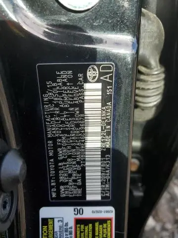 2016 TOYOTA COROLLA L  