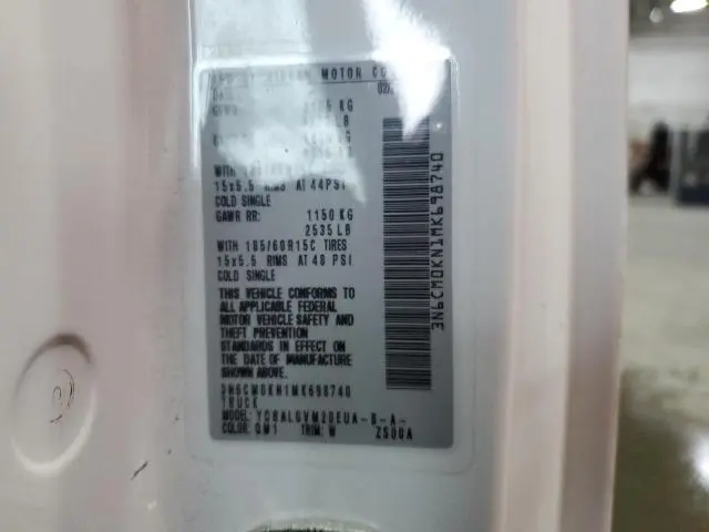 2021 NISSAN NV200 2.5S  