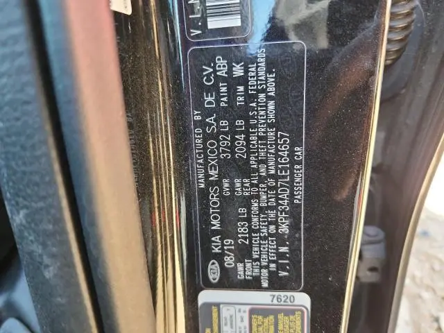 2020 KIA FORTE GT LINE  