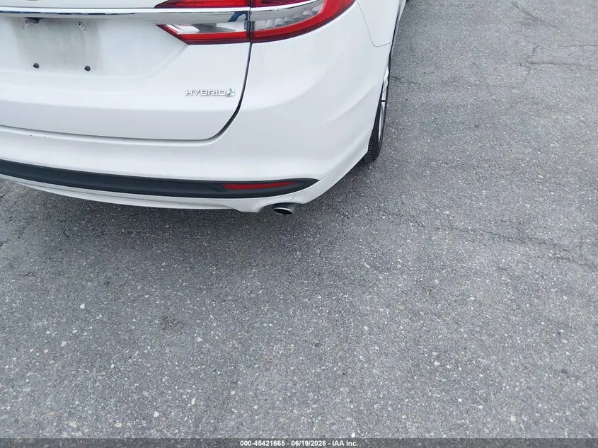 2018 FORD FUSION HYBRID S