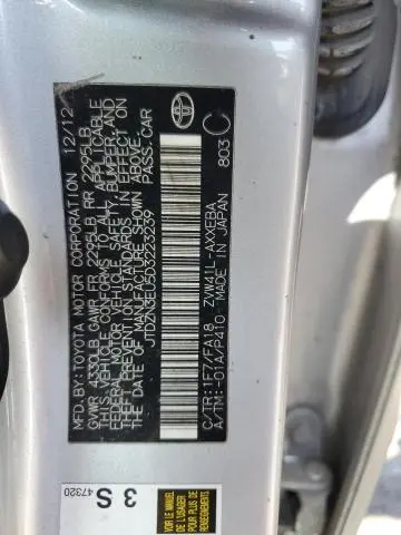 2013 TOYOTA PRIUS V   