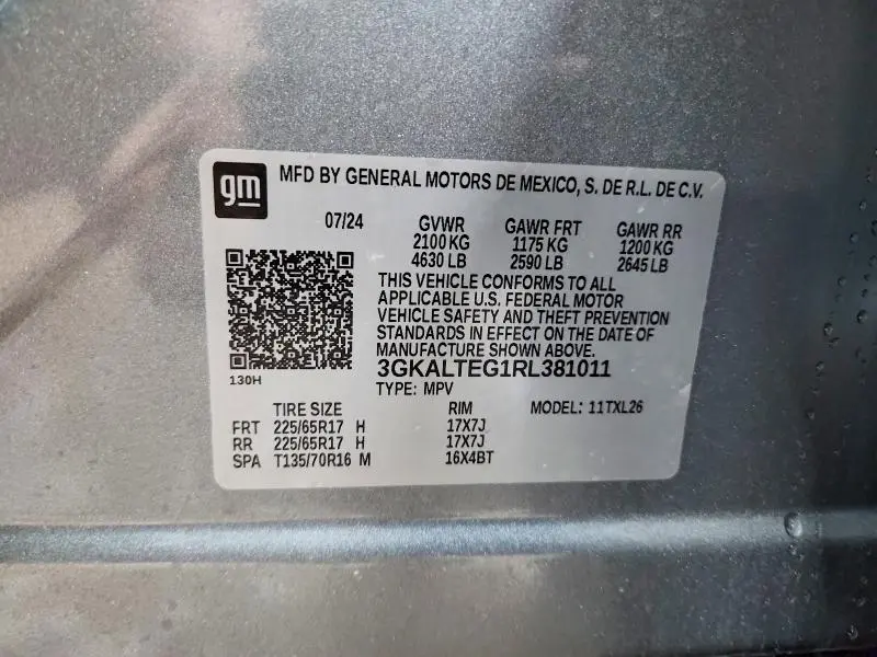 2024 GMC TERRAIN SLE  