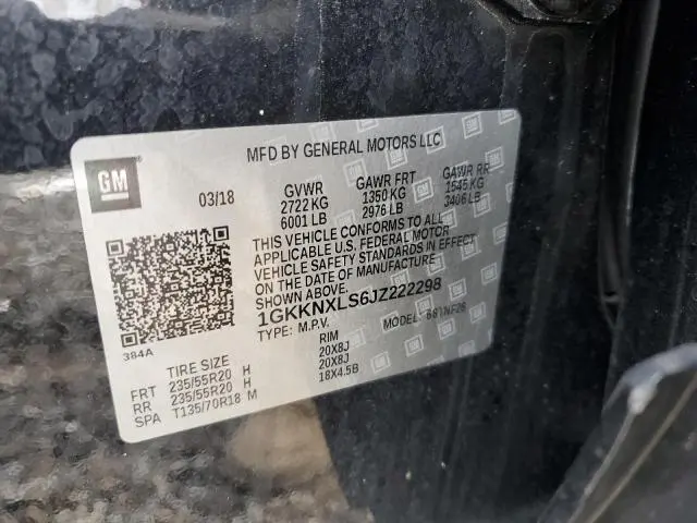 2018 GMC ACADIA DENALI  