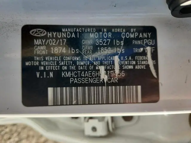 2017 HYUNDAI ACCENT SE  