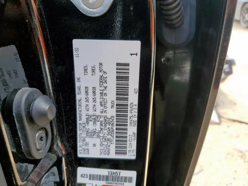 2023 TOYOTA TUNDRA CREWMAX SR  