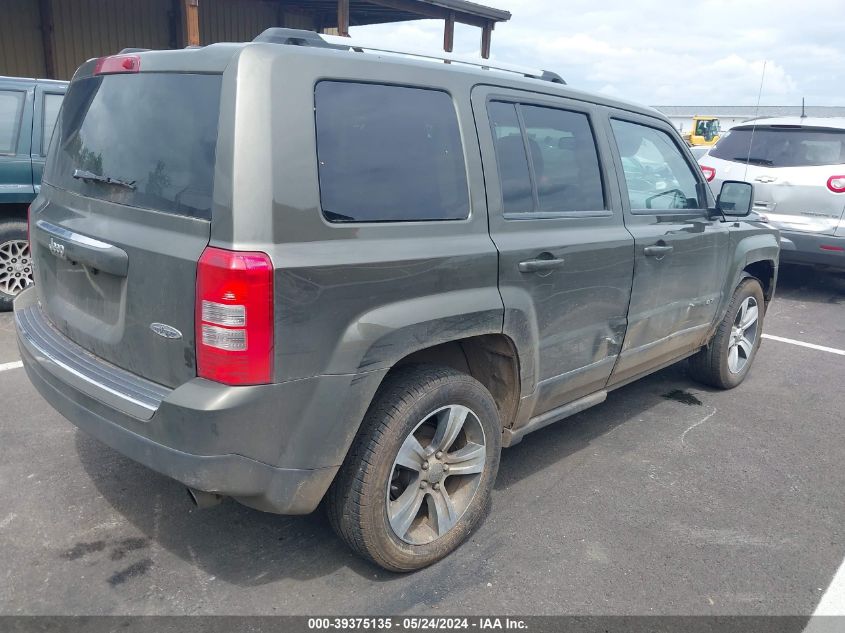 2016 JEEP PATRIOT HIGH ALTITUDE EDITION