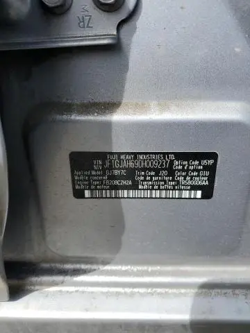2013 SUBARU IMPREZA LIMITED  