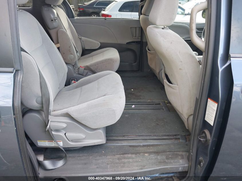 2016 TOYOTA SIENNA LE 8 PASSENGER