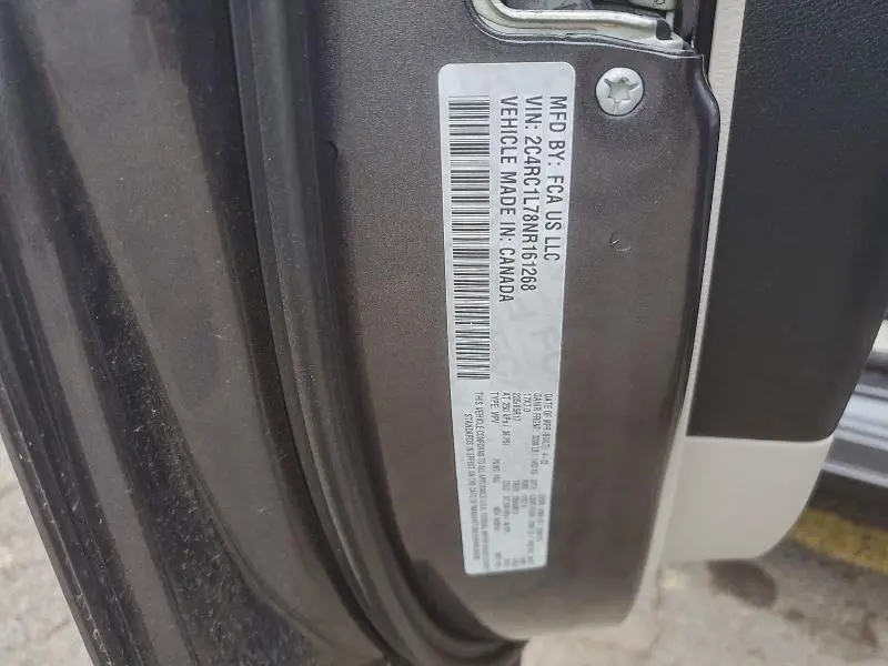 2022 CHRYSLER PACIFICA HYBRID TOURING L  