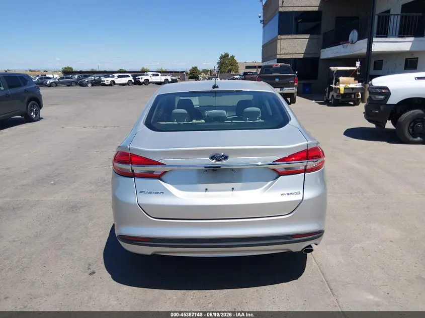 2018 FORD FUSION HYBRID S