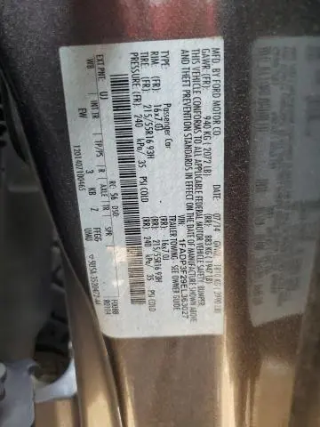 2014 FORD FOCUS SE  