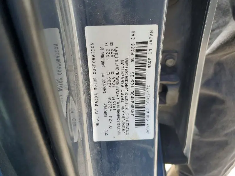 2020 MAZDA 3 PREMIUM  