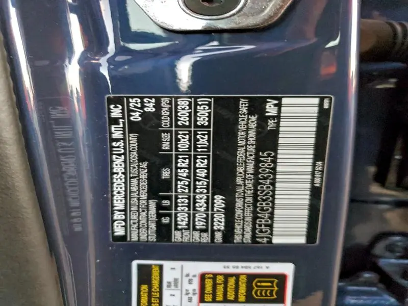 2025 MERCEDES-BENZ GLE 450E 4MATIC  