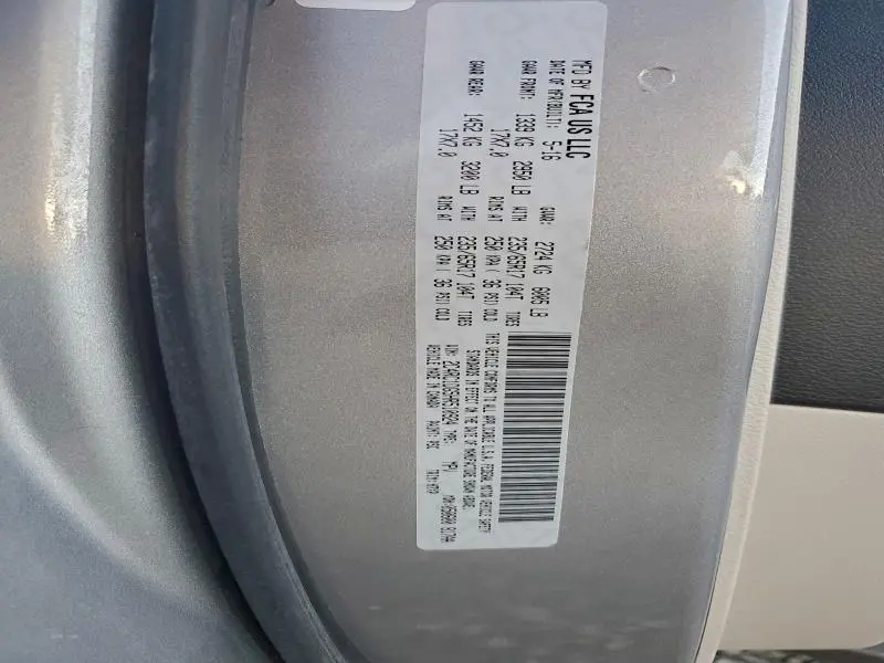 2017 CHRYSLER PACIFICA TOURING  