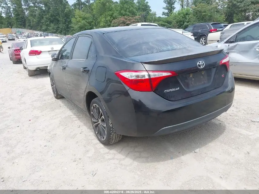2016 TOYOTA COROLLA S PLUS