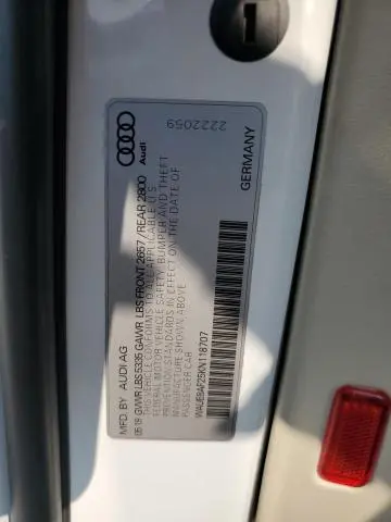 2019 AUDI A6 PREMIUM PLUS  