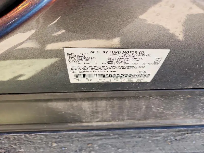 2016 FORD EXPLORER LIMITED  
