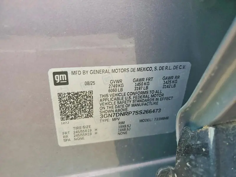2025 CHEVROLET EQUINOX LT  