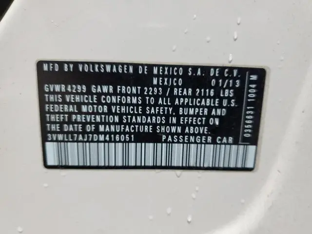 2013 VOLKSWAGEN JETTA TDI  