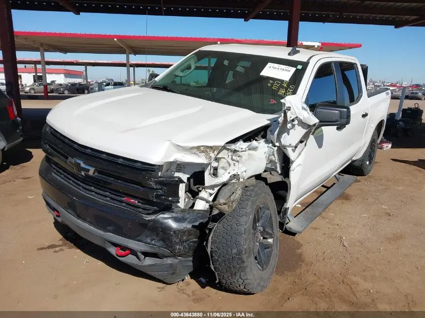 2020 CHEVROLET SILVERADO 1500 4WD  SHORT BED LT TRAIL BOSS