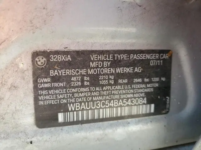 2011 BMW 328 XI  