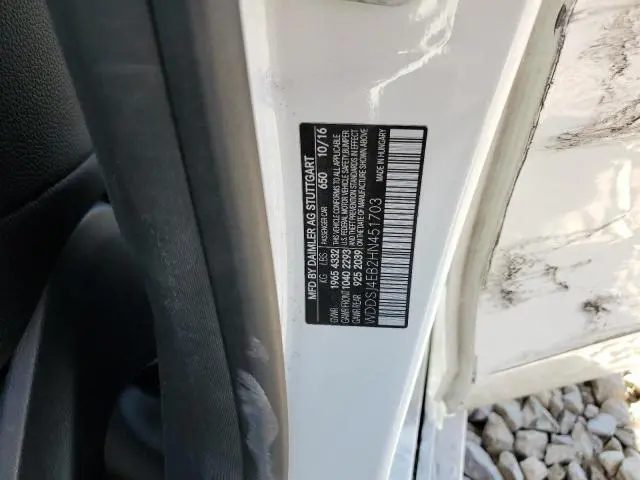 2017 MERCEDES-BENZ CLA 250  