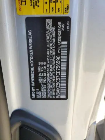 2012 BMW 328 I SULEV  