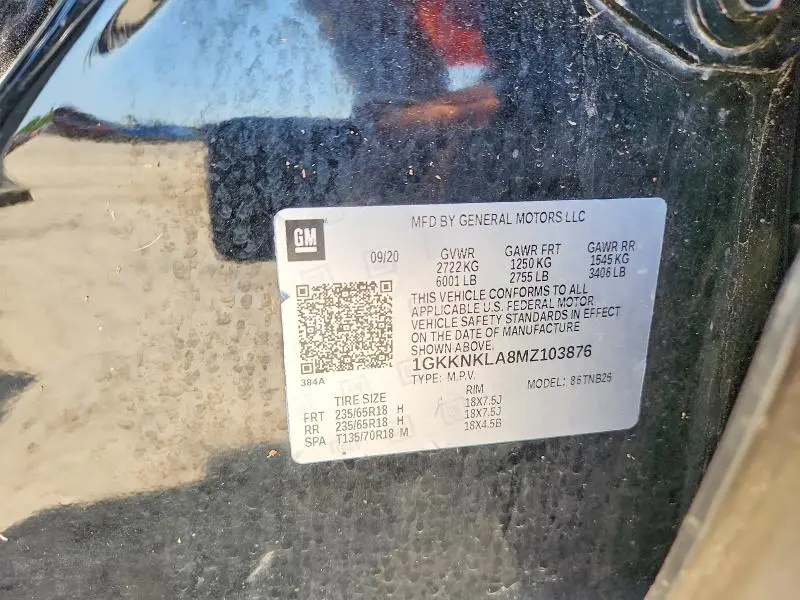 2021 GMC ACADIA SLE  