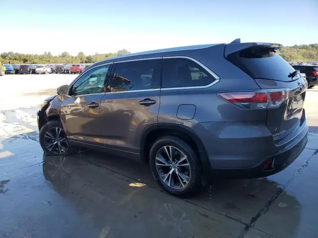 2016 TOYOTA HIGHLANDER XLE  