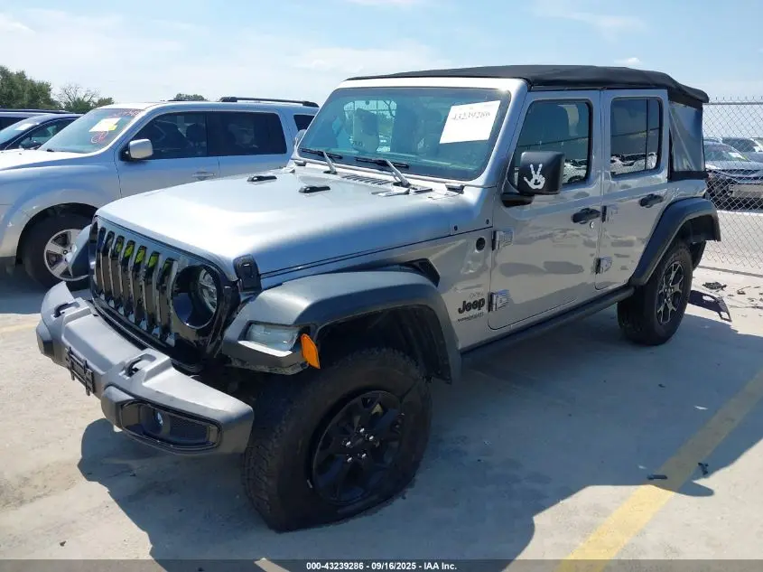 2020 JEEP WRANGLER UNLIMITED WILLYS 4X4