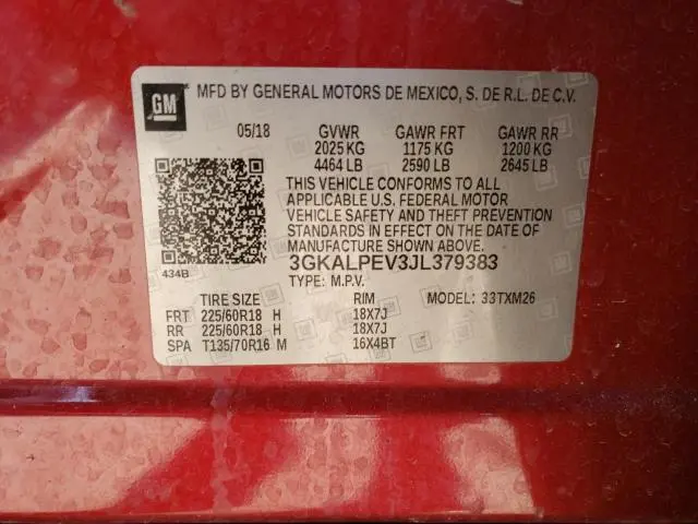 2018 GMC TERRAIN SLT  