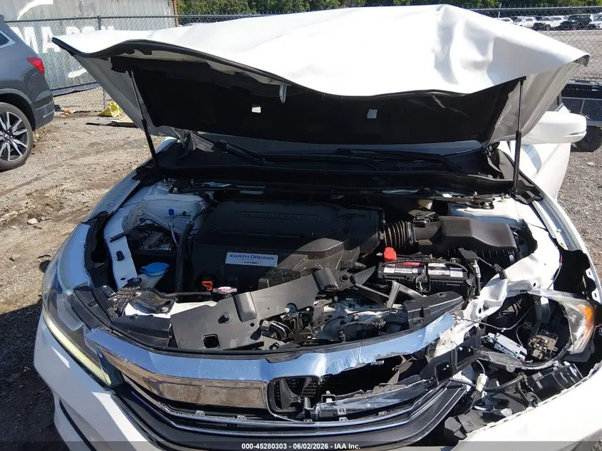 2017 HONDA ACCORD EX-L V6