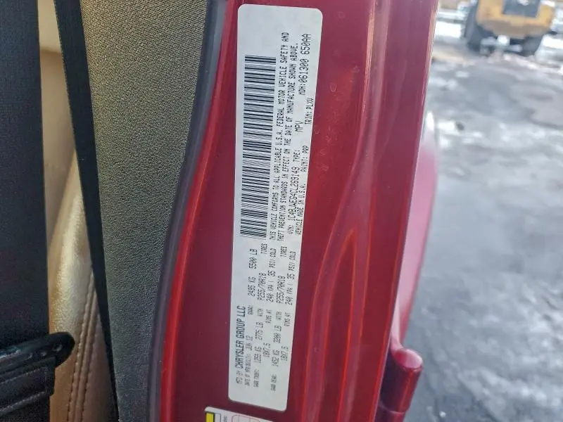 2012 JEEP WRANGLER UNLIMITED SAHARA  