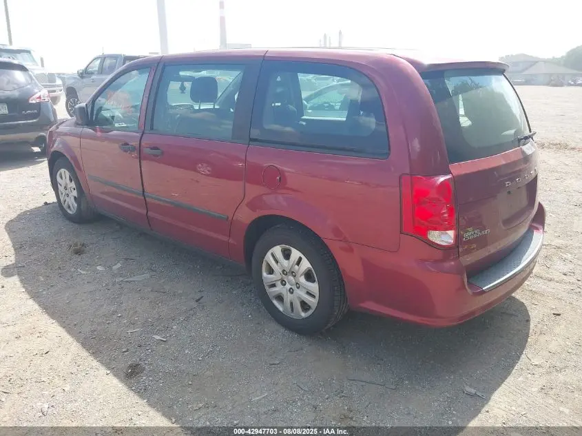 2016 DODGE GRAND CARAVAN AMERICAN VALUE PKG
