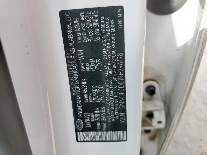 2024 HYUNDAI TUCSON SEL  