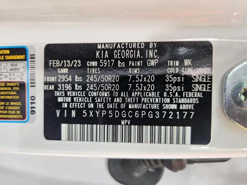 2023 KIA TELLURIDE SX  