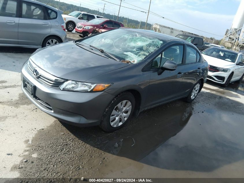 2012 HONDA CIVIC LX