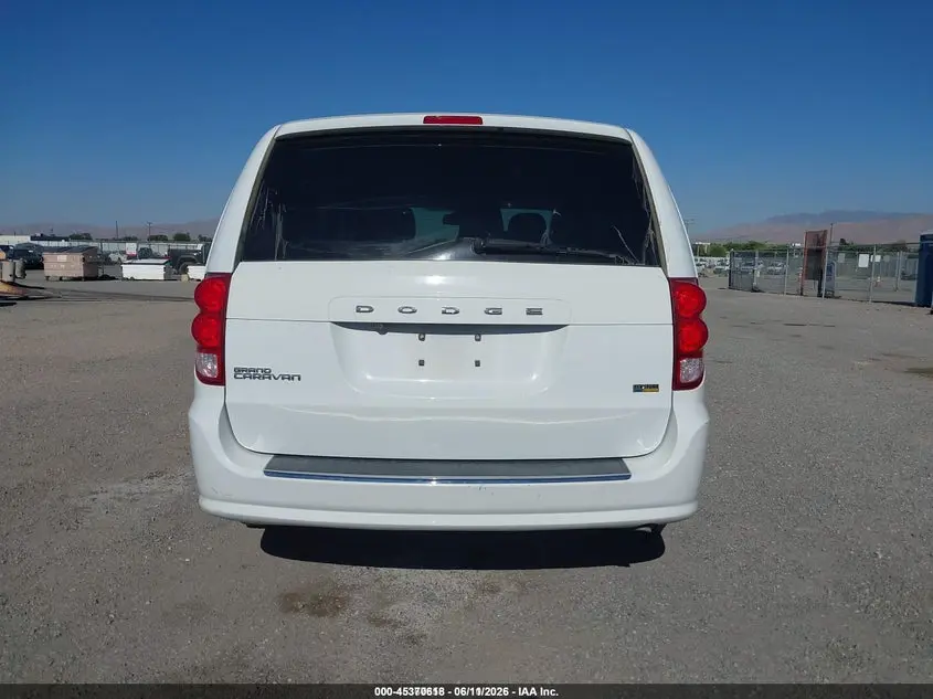 2018 DODGE GRAND CARAVAN SE
