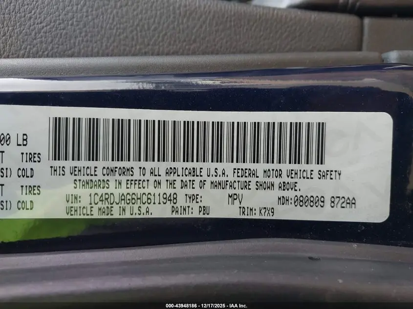 2017 DODGE DURANGO SXT AWD