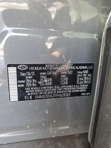 2023 HYUNDAI SANTA FE SE  