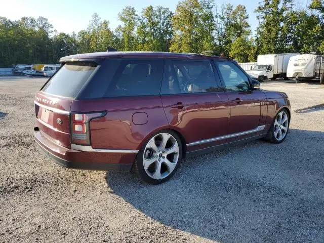 2017 LAND ROVER RANGE ROVER SUPERCHARGED  